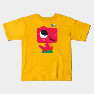 Dino-saw-you Kids T-Shirt